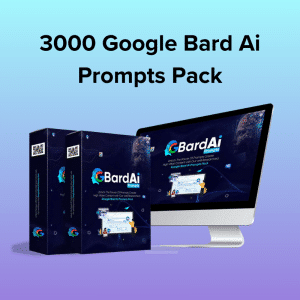 3000 Google Bard Ai Prompts Pack