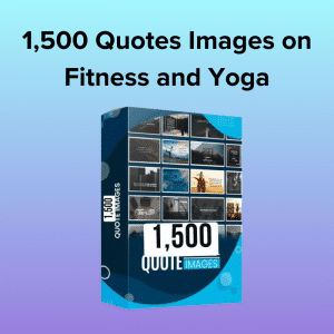 1,500 Quotes Images on fitness and Yoga